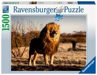 Ravensburger Puzzle 17435 Leopard Family in the Jungle - 1500 Pieces Puzzle  for Adults and Children from 14 Years