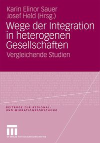 Produktbild: Wege der Integration in heterogenen Gesellschaften
