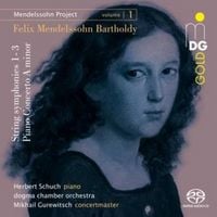 Produktbild: Vol.1 Streichersinfonien 1-3/Klavierkonzert a-moll