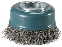Produktbild: Makita - Drahttopfb&uuml;rste - f&uuml;r Metall, Farbe, Rost, Schwei&szlig;kanten