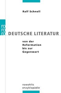 Produktbild: Deutsche Literatur von der Reformation bis zur Gegenwart
