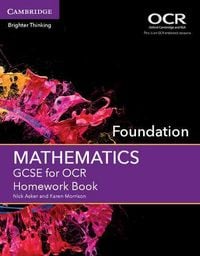 Produktbild: GCSE Mathematics for OCR Foundation Homework Book