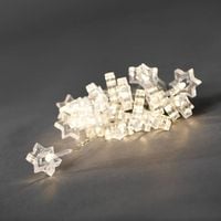 Produktbild: Konstsmide 4090-103 Motiv-Lichterkette Stern Innen netzbetrieben Anzahl Leuchtmittel 24 LED Warmwei&szlig; Beleuchtete L&auml;nge: 2.3 m