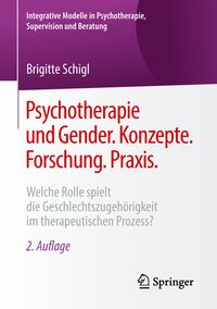 Produktbild: Psychotherapie und Gender. Konzepte. Forschung. Praxis.