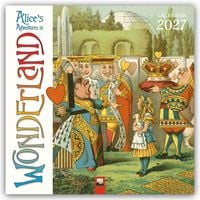 Produktbild: Alice in Wonderland &ndash; Alice im Wunderland 2027 &ndash; Original Flame Tree Publishing-Kalender [Kalender]