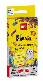 Produktbild: LEGO&reg; - ReCreate Karten - Hund, Katze & Co.