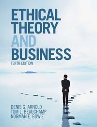Produktbild: Ethical Theory and Business