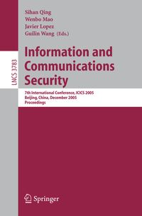 Produktbild: Information and Communications Security