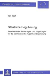 Produktbild: Staatliche Regulierung