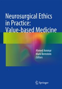 Produktbild: Neurosurgical Ethics in Practice: Value-based Medicine