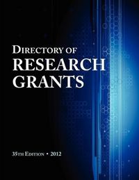 Produktbild: Directory of Research Grants 2012
