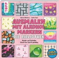 Produktbild: Ausmalen mit Alkoholmarkern - die Bibliothek