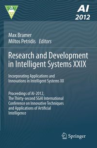 Produktbild: Research and Development in Intelligent Systems XXIX