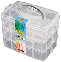 Produktbild: Hama 6750 - Sortierbox f&uuml;r B&uuml;gelperlen und Zubeh&ouml;r, gro&szlig;, 19x15x24cm