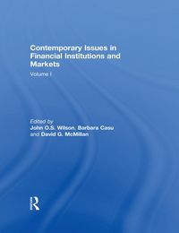 Produktbild: Contemporary Issues in Financial Institutions and Markets