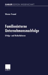 Produktbild: Familieninterne Unternehmensnachfolge