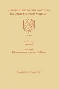 Produktbild: Kybernetik. Dokumentation und mechanisches Ged&auml;chtnis