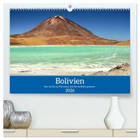Produktbild: Bolivien - Eine Wanderreise (hochwertiger Premium Wandkalender 2026 DIN A2 quer), Kunstdruck in Hochglanz