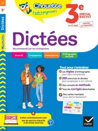 Produktbild: Dict&eacute;es 3e, 14-15 ans : sp&eacute;cial brevet : nouveau programme