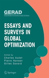 Produktbild: Essays and Surveys in Global Optimization