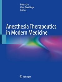 Produktbild: Anesthesia Therapeutics in Modern Medicine