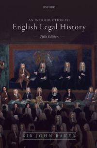 Produktbild: Introduction to English Legal History