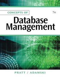 Produktbild: Concepts Of Database Mgmt 7/e