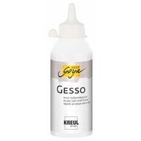 Produktbild: KREUL Gesso SOLO Goya Acryl Halbkreidegrund wei&szlig; 250ml Flasche