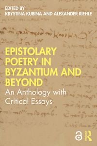 Produktbild: Epistolary Poetry in Byzantium and Beyond