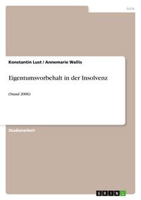 Produktbild: Eigentumsvorbehalt in der Insolvenz