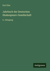 Produktbild: Jahrbuch der Deutschen Shakespeare-Gesellschaft