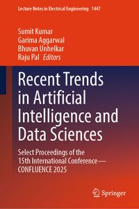 Produktbild: Recent Trends in Artificial Intelligence and Data Sciences