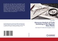 Produktbild: Discourse Analysis of Code Switching in the Algerian Mass Media