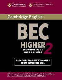 Produktbild: Cambridge BEC Higher 2 Student's Book with Answers