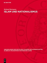 Produktbild: Islam und Nationalismus