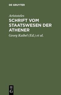 Produktbild: Schrift vom Staatswesen der Athener