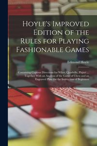 Produktbild: Hoyle's Improved Edition of the Rules for Playing Fashionable Games