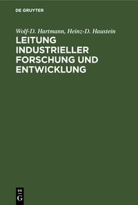 Produktbild: Leitung industrieller Forschung und Entwicklung