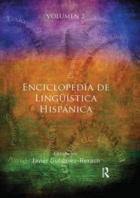 Produktbild: Enciclopedia de Ling&uuml;&iacute;stica Hisp&aacute;nica Volume II