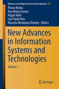Produktbild: New Advances in Information Systems and Technologies