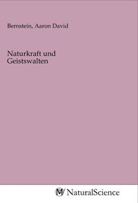 Produktbild: Naturkraft und Geistswalten