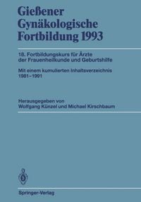 Produktbild: Gie&szlig;ener Gyn&auml;kologische Fortbildung 1993