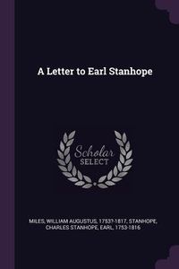 Produktbild: A Letter to Earl Stanhope