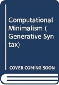 Produktbild: Stabler, E: Computational Minimalism