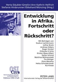 Produktbild: Entwicklung in Afrika. Fortschritt oder R&uuml;ckschritt?