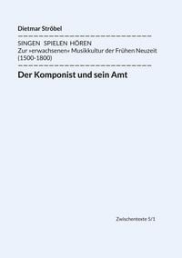 Produktbild: Der Komponist und sein Amt