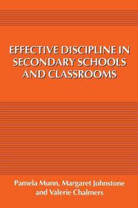 Produktbild: Effective Discipline in Secondary Schools and Classrooms