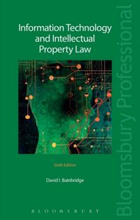 Produktbild: Bainbridge, D: Information Technology and Intellectual Prope