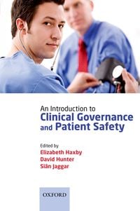 Produktbild: An Introduction to Clinical Governance and Patient Safety
