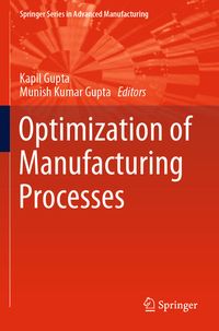Produktbild: Optimization of Manufacturing Processes